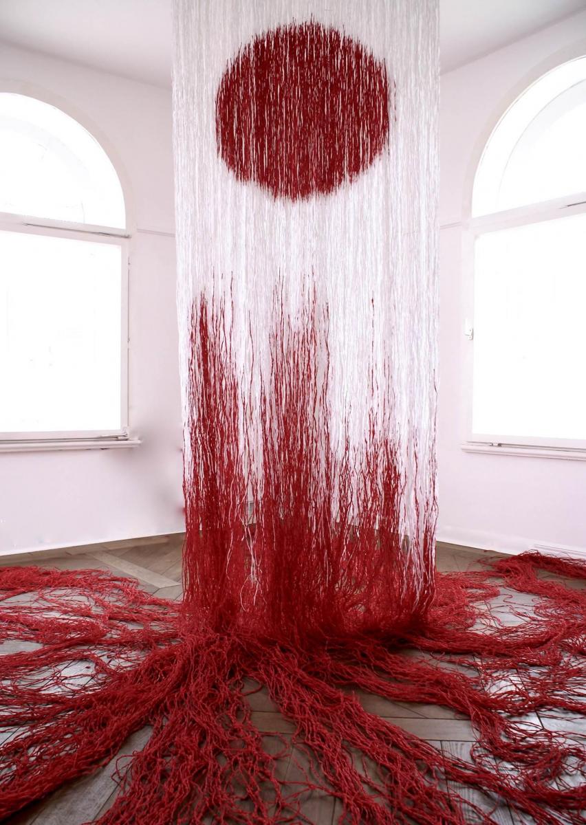 אחת העבודות המרהיבות המוצגות בתערוכה (צילום: יח''צ)